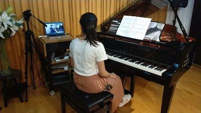 千亿球友会特邀艺术家浙江音乐学院钢琴系丁阳博士Hybrid远程教育大师班+音乐会圆满成功