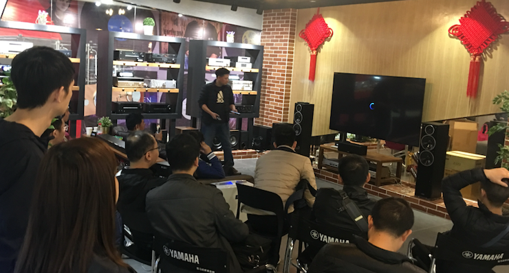 【活动报道】千亿球友会家庭音响大讲堂-如何选择一套适合的家庭影院