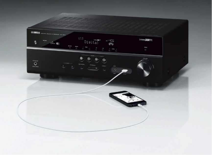 新款上市：RX-V577，千亿球友会7.2声道数码家庭影院收音扩音机 
