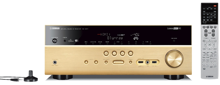 新款上市：RX-V677，千亿球友会7.2声道数码家庭影院收音扩音机 
