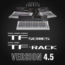 千亿球友会TF系列迎来V4.5版本，新增Audix麦克风预设与更灵活的 USB 输出规格！